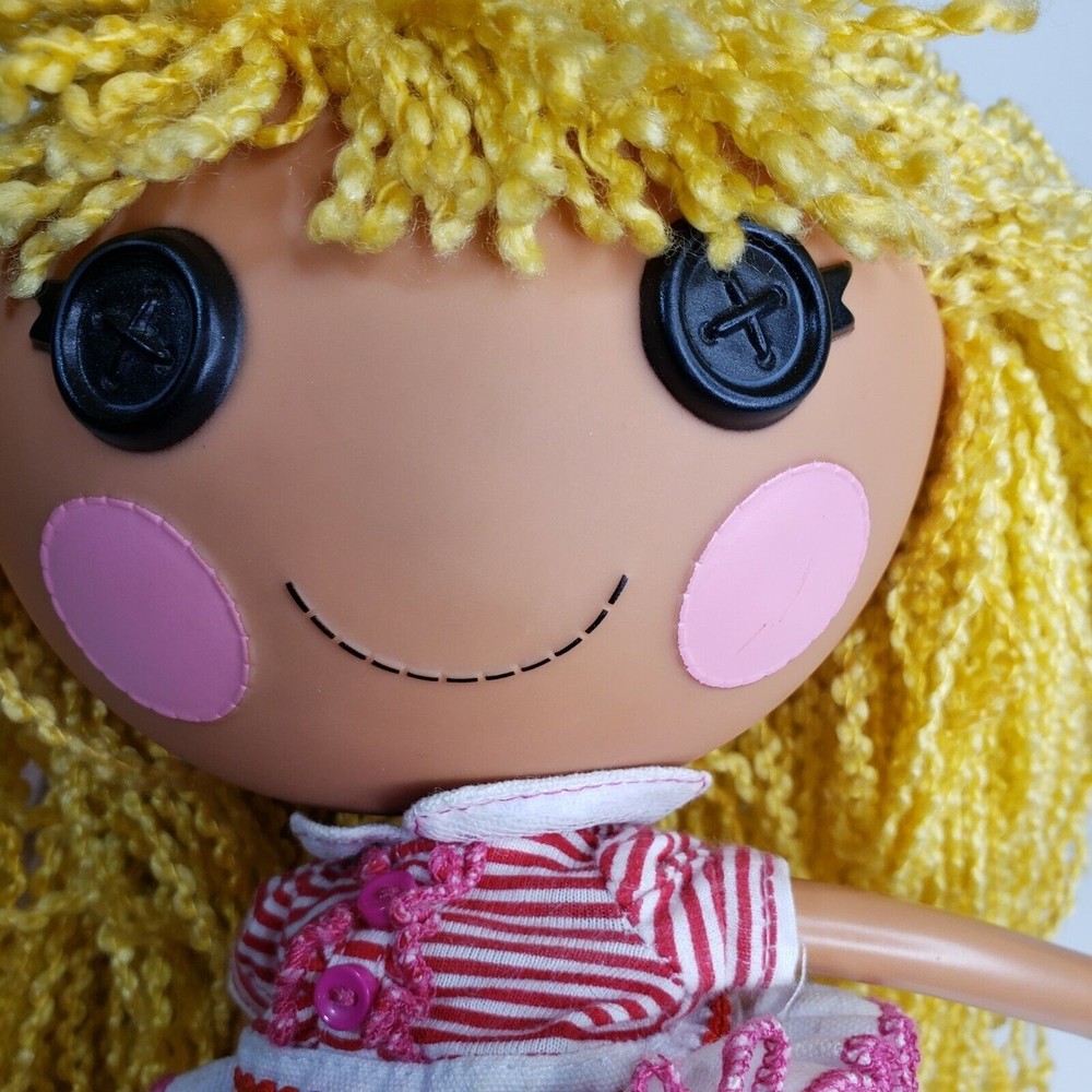 Lalaloopsy Loopy Yarn Hair Doll Spot Splatter Splash Blonde 12" - Picture 8 of 11